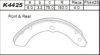  K4425 Brake Shoe Set
